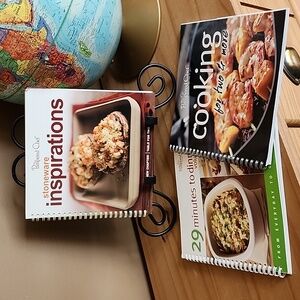 Pampered Chef cookbook lot of 3